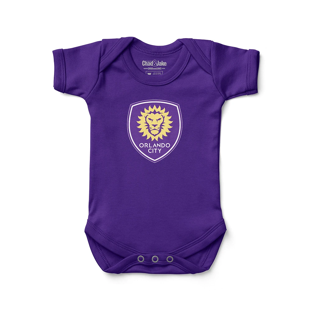 Infant Chad & Jake Purple Orlando City SC Bodysuit