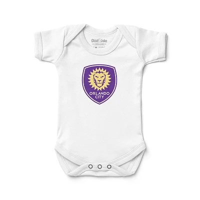 Infant Chad & Jake White Orlando City SC Bodysuit