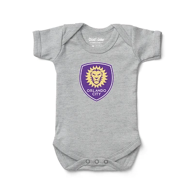 Infant Chad & Jake Heather Gray Orlando City SC Bodysuit