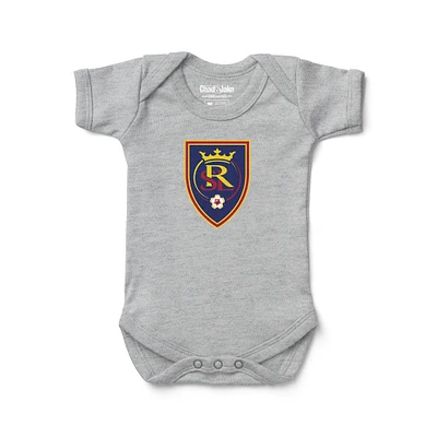 Infant Chad & Jake Heather Gray Real Salt Lake Bodysuit