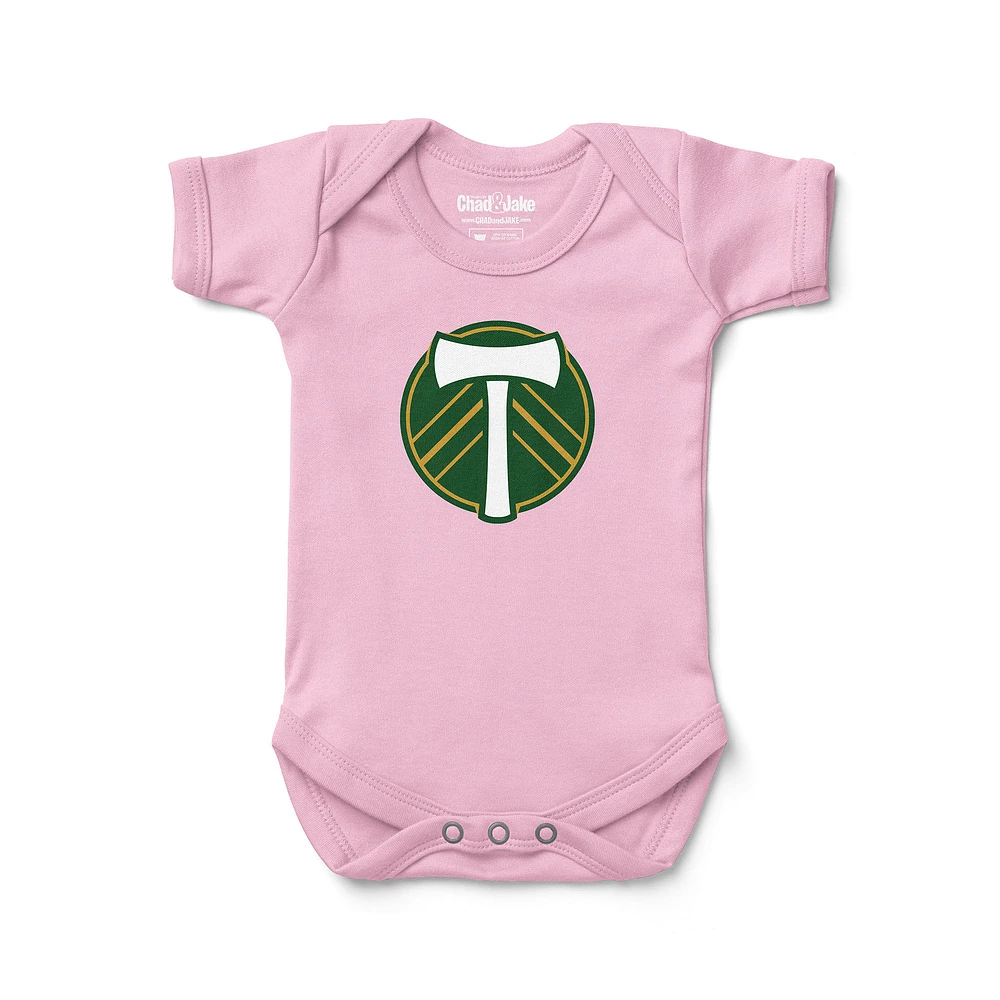 Infant Chad & Jake Pink Portland Timbers Bodysuit
