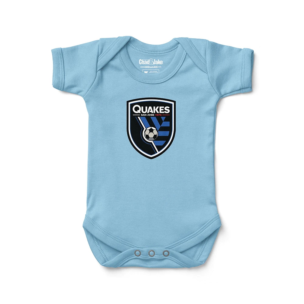 Infant Chad & Jake Light Blue San Jose Earthquakes Bodysuit