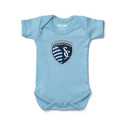 Infant Chad & Jake Sky Blue Sporting Kansas City Bodysuit