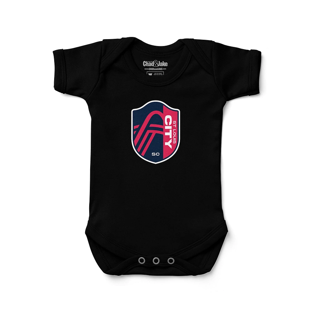 Infant Chad & Jake Black St. Louis CITY SC Bodysuit