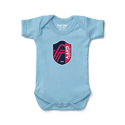 Infant Chad & Jake Light Blue St. Louis CITY SC Bodysuit