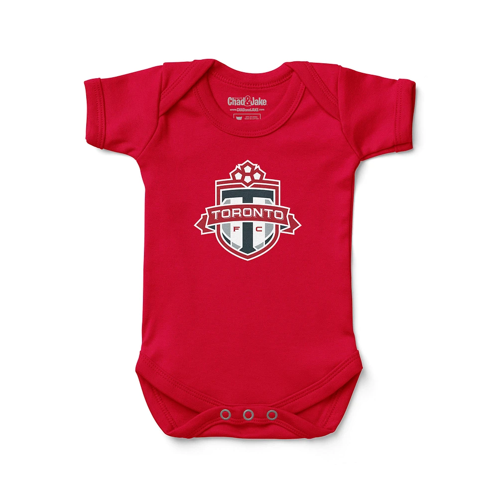Infant Chad & Jake Red Toronto FC Bodysuit