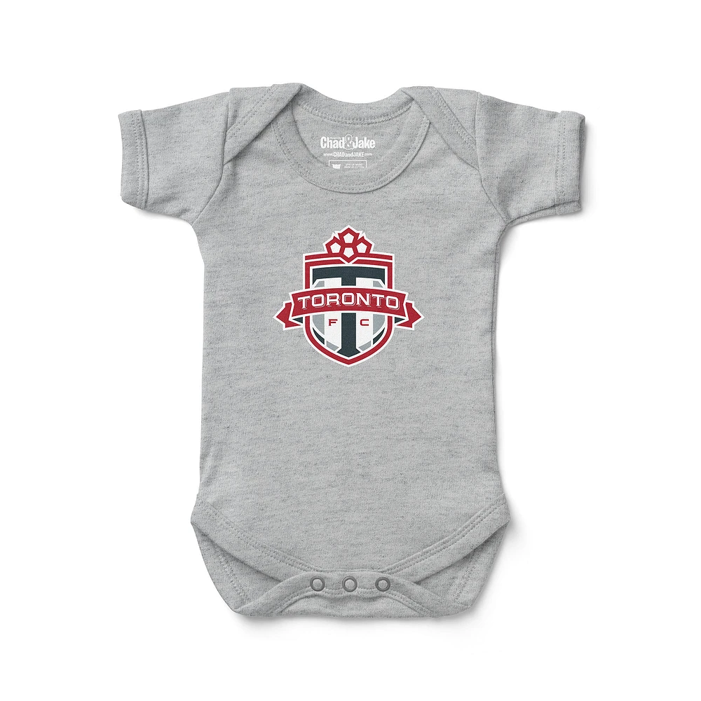 Infant Chad & Jake Heather Gray Toronto FC Bodysuit