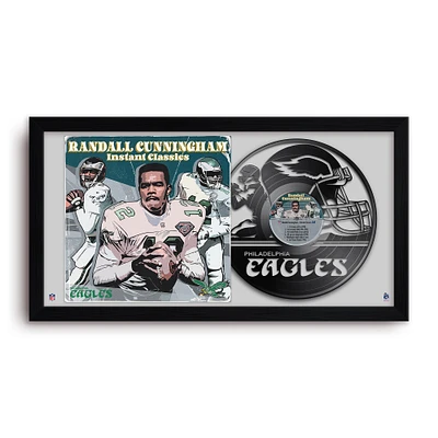 Randall Cunningham Philadelphia Eagles 14" x 26" Framed Art Vinyl Album Print