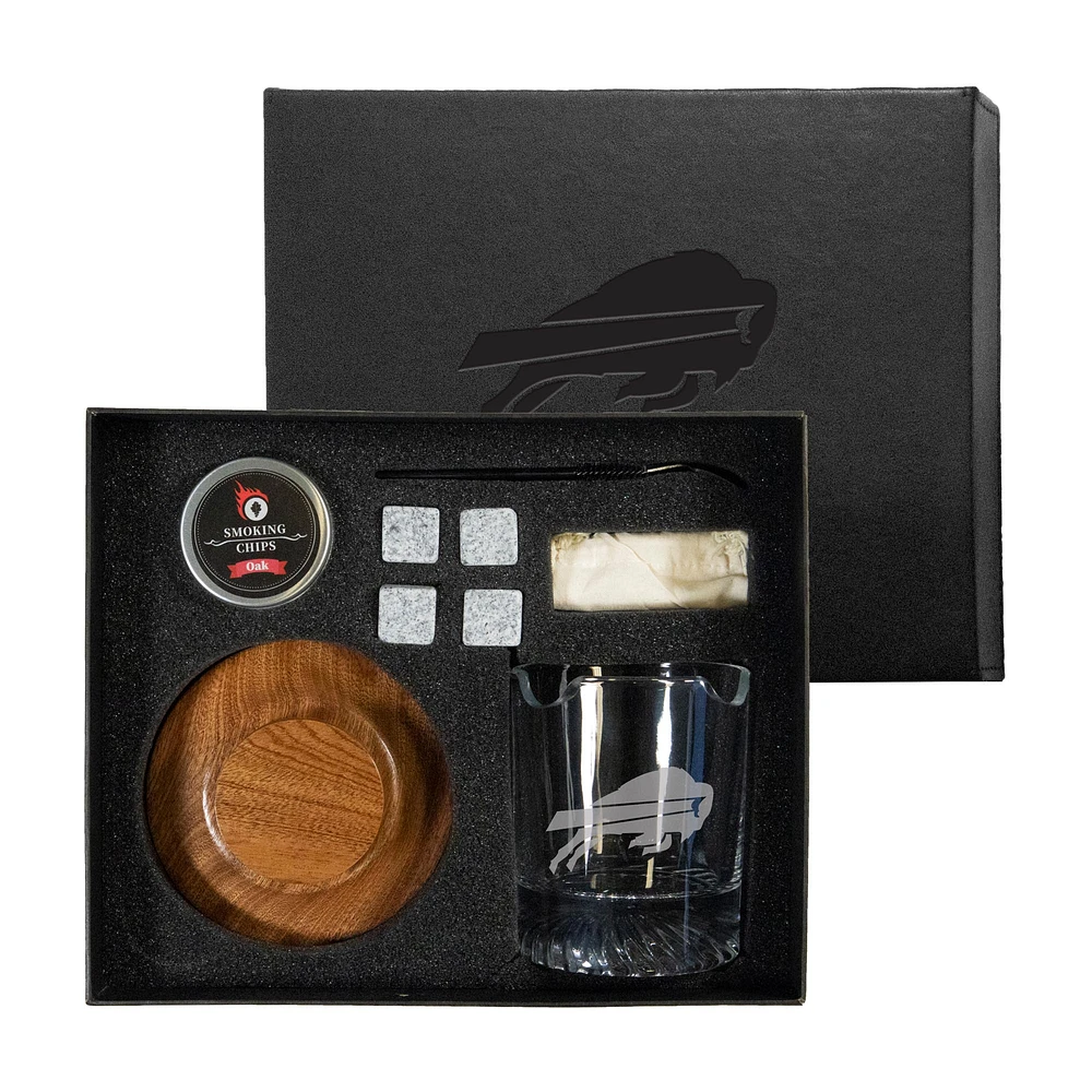 Buffalo Bills Nine-Piece Whiskey Smoke Set