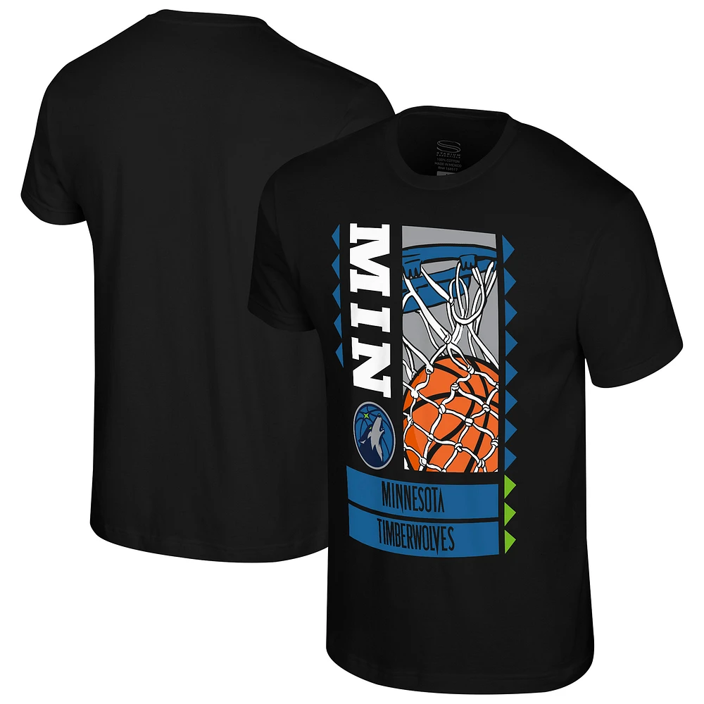 Men's Stadium Essentials Black Minnesota Timberwolves Ballin T-Shirt