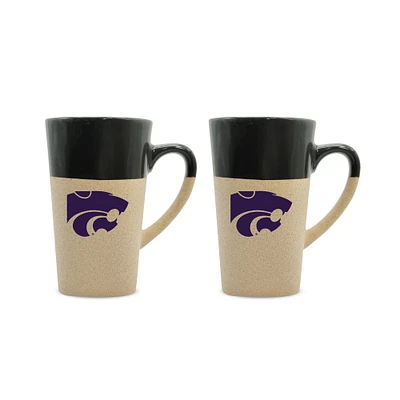Kansas State Wildcats 16oz. Two-Pack Ceramic Mug Set