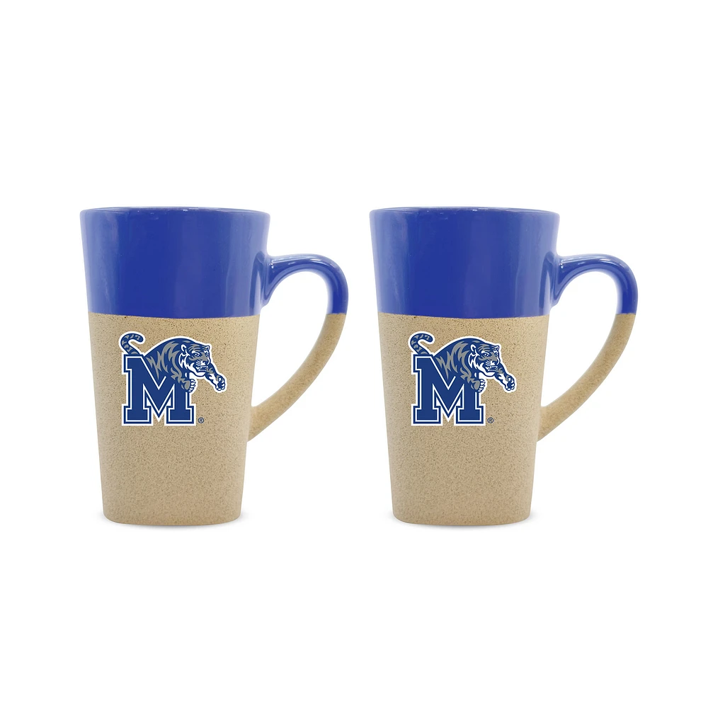 Memphis Tigers 16oz. Two-Pack Ceramic Mug Set