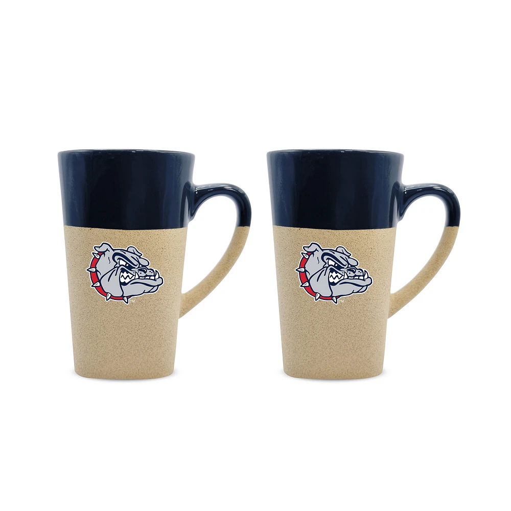 Gonzaga Bulldogs 16oz. Two-Pack Ceramic Mug Set