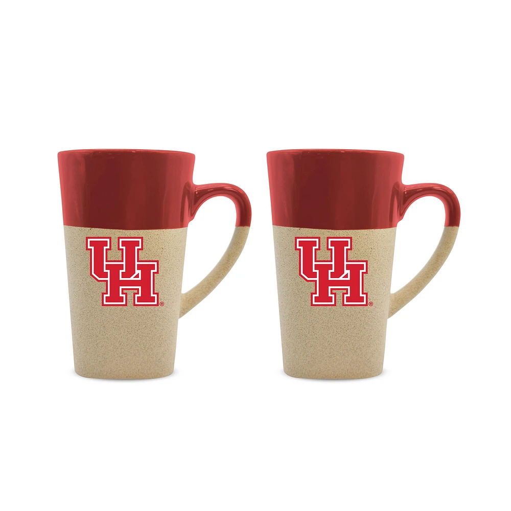 Houston Cougars 16oz. Two-Pack Ceramic Mug Set