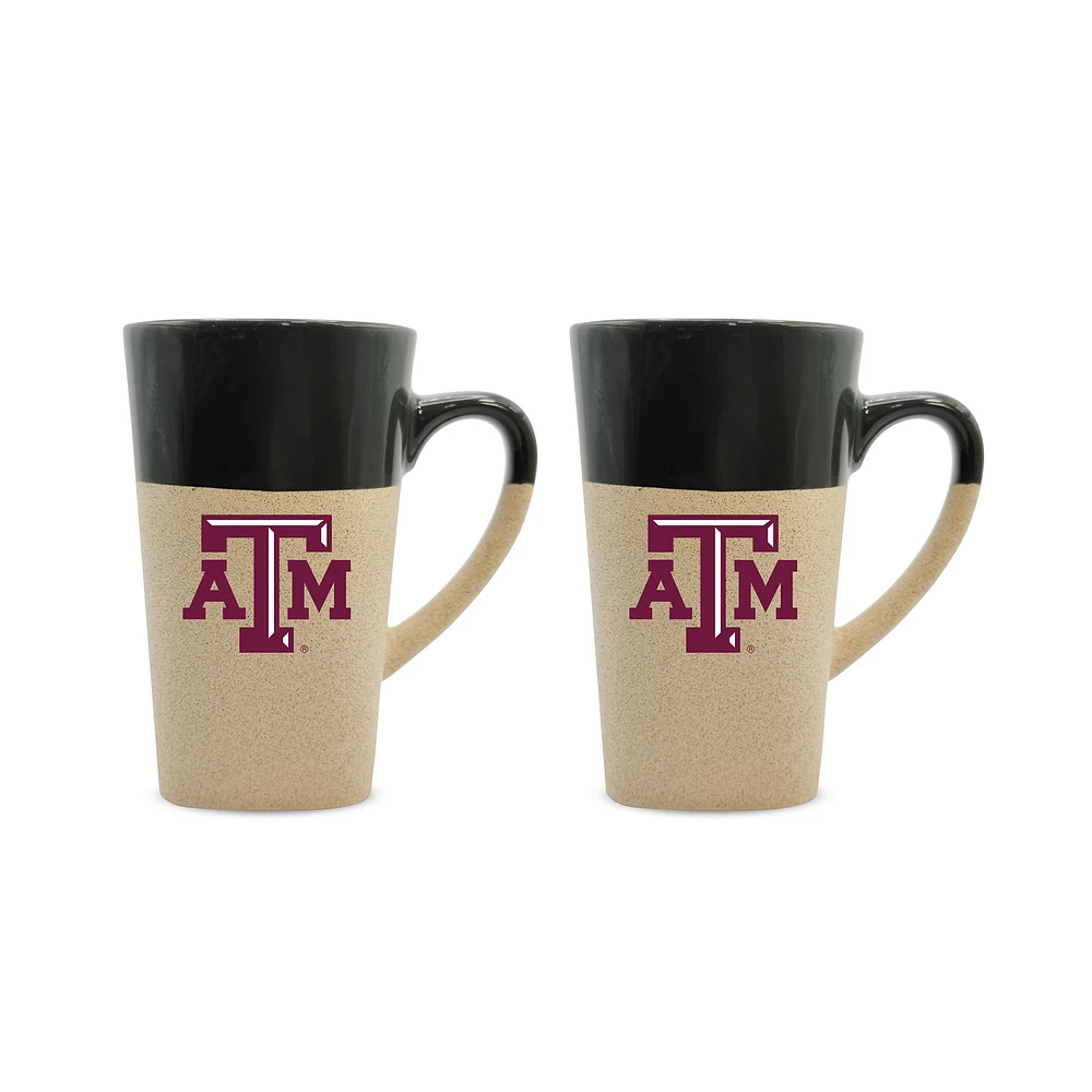 Texas A&M Aggies 16oz. Two-Pack Ceramic Mug Set