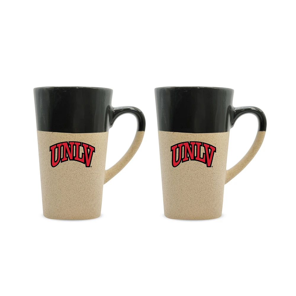 UNLV Rebels 16oz. Two-Pack Ceramic Mug Set
