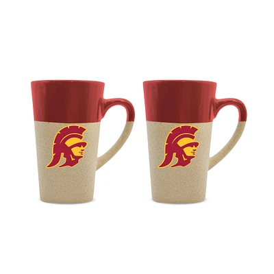 USC Trojans 16oz. Two-Pack Ceramic Mug Set