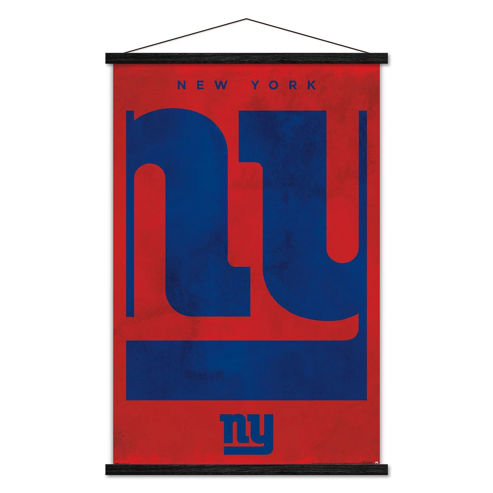 New York Giants 24" x 35" Poster with Magnetic Frame