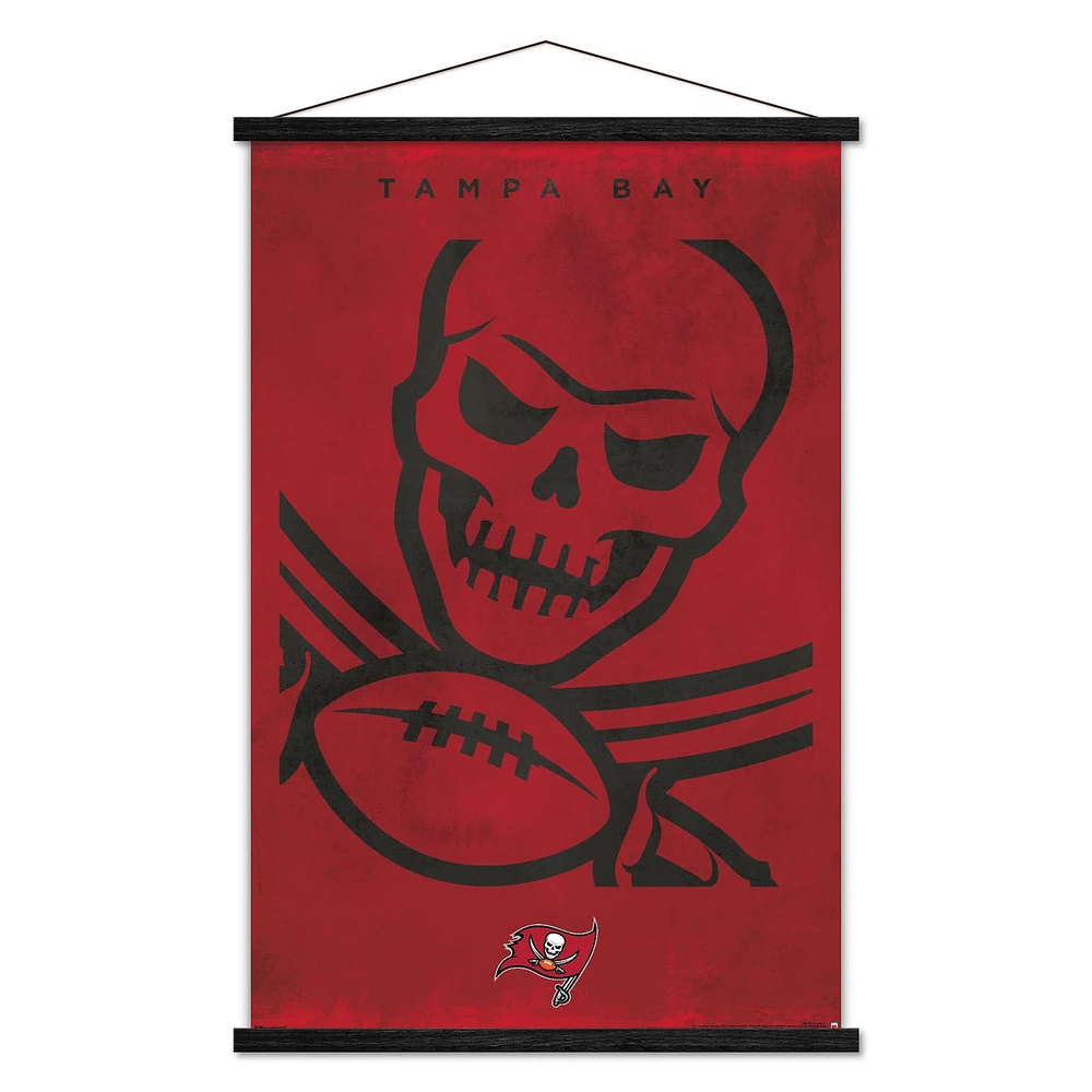 Tampa Bay Buccaneers 24" x 35" Poster with Magnetic Frame