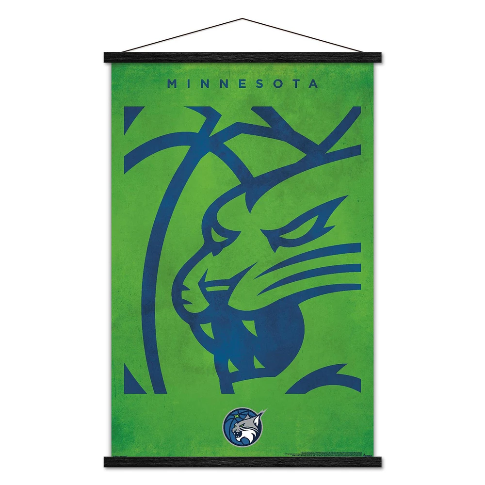 Minnesota Lynx 24" x 35" Poster with Magnetic Frame