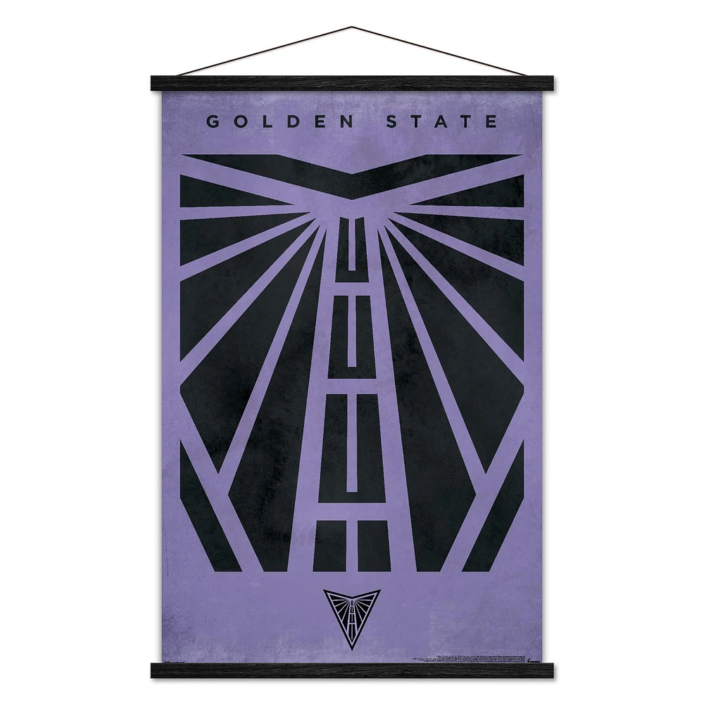 Golden State Valkyries 24" x 35" Poster with Magnetic Frame