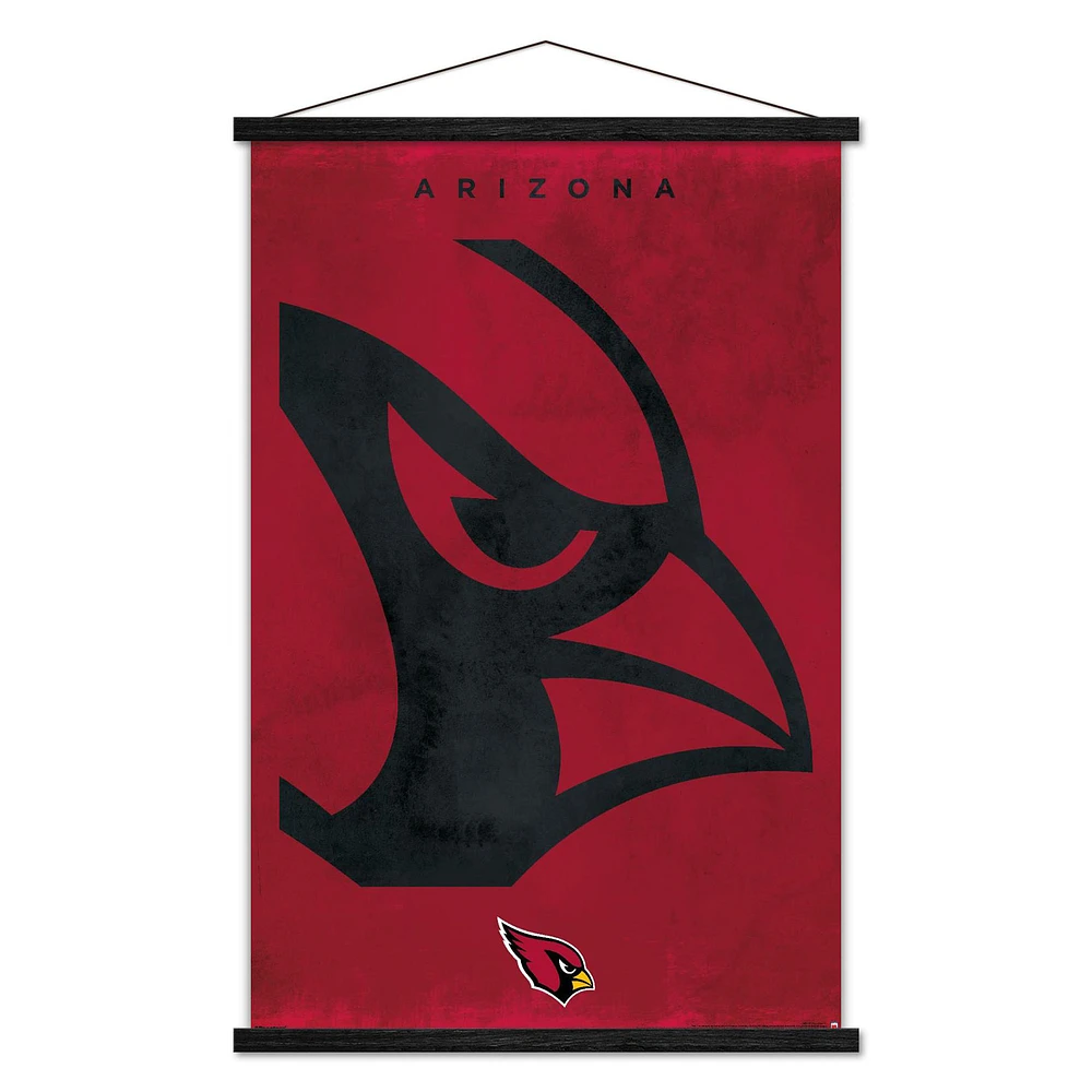 Arizona Cardinals 24" x 35" Poster with Magnetic Frame