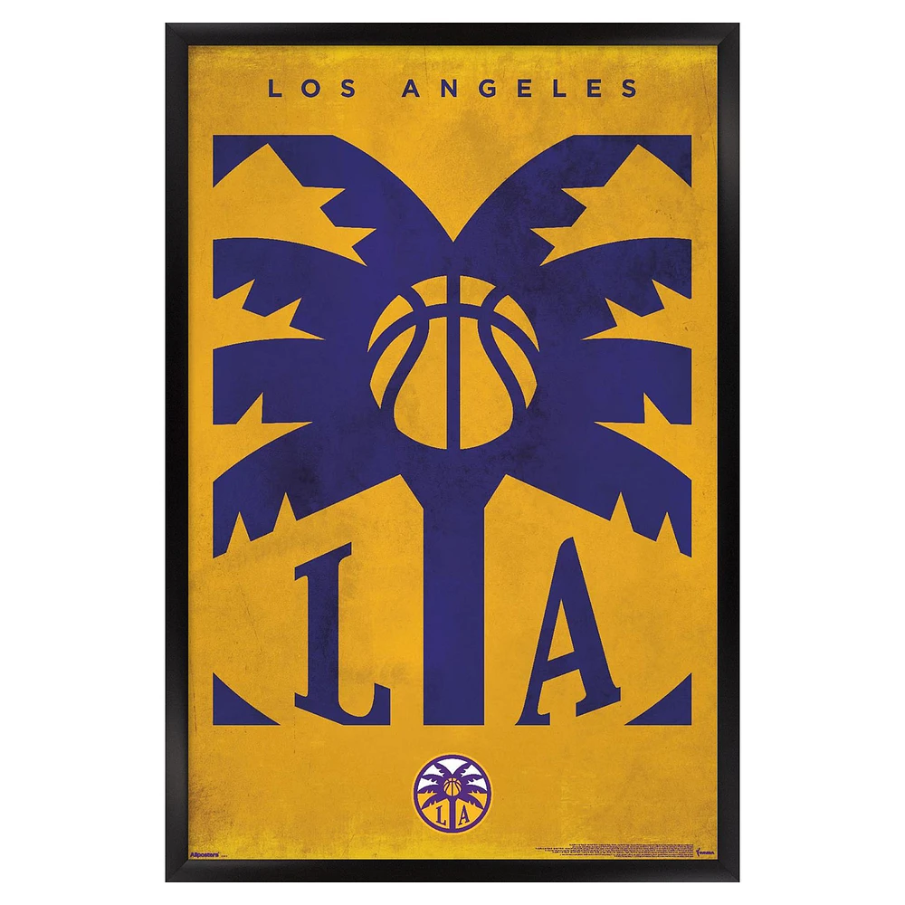 Los Angeles Sparks 24" x 36" Framed Poster