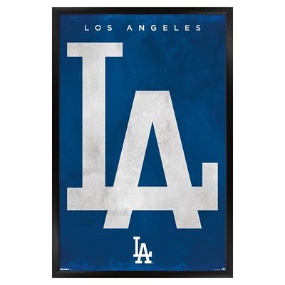 Los Angeles Dodgers 24" x 36" Framed Poster