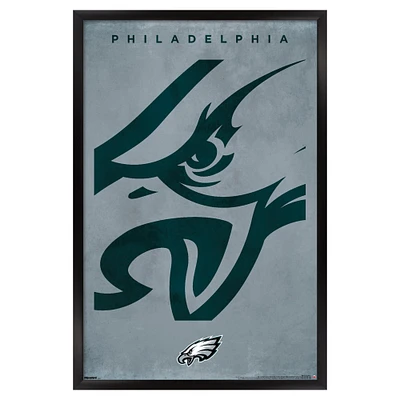 Philadelphia Eagles 24" x 36" Framed Poster