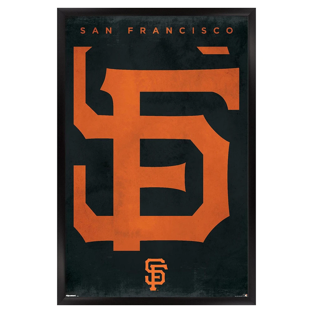 San Francisco Giants 24" x 36" Framed Poster