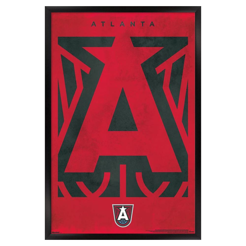 Atlanta Dream 24" x 36" Framed Poster