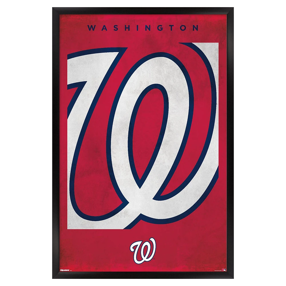 Washington Nationals 24" x 36" Framed Poster
