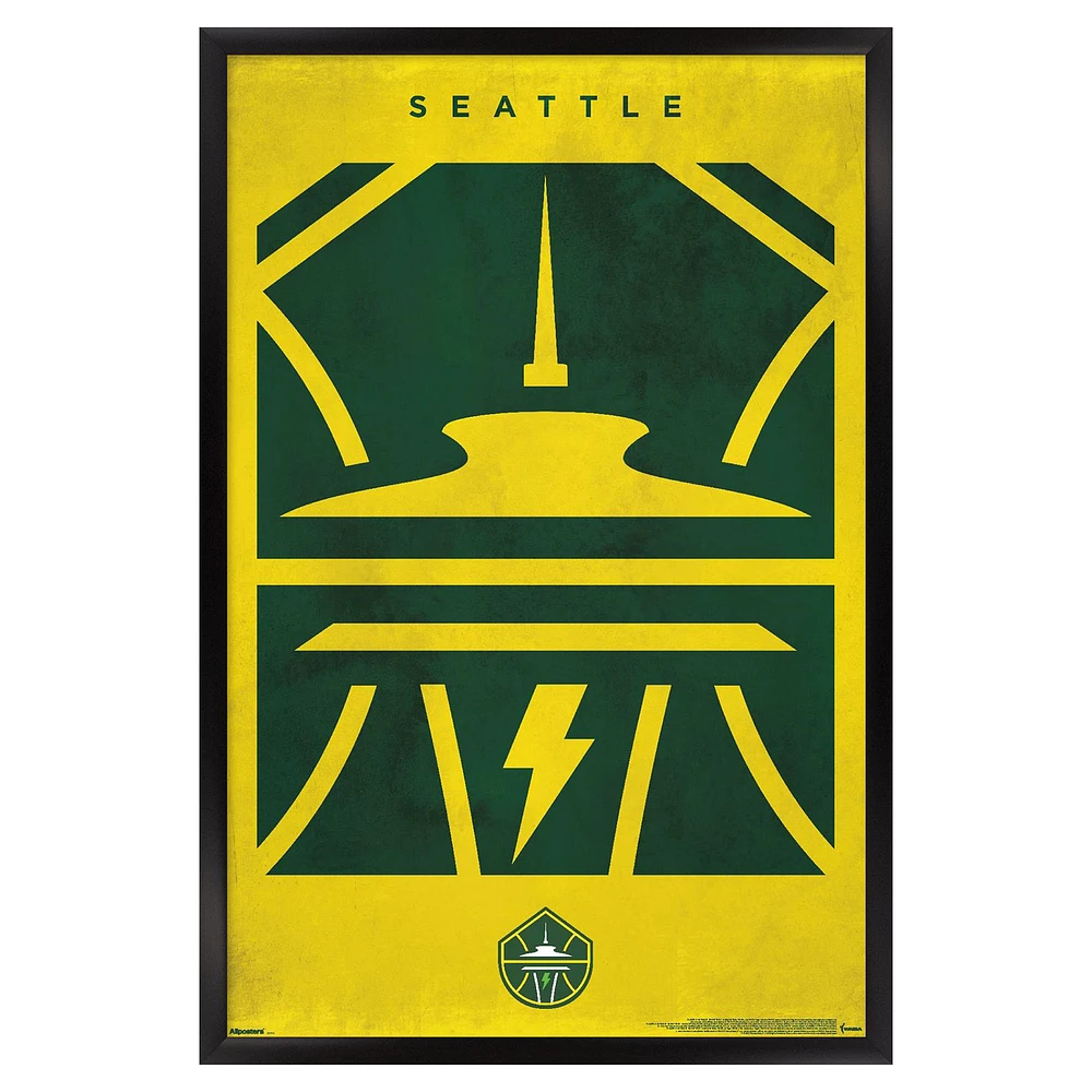 Seattle Storm 24" x 36" Framed Poster