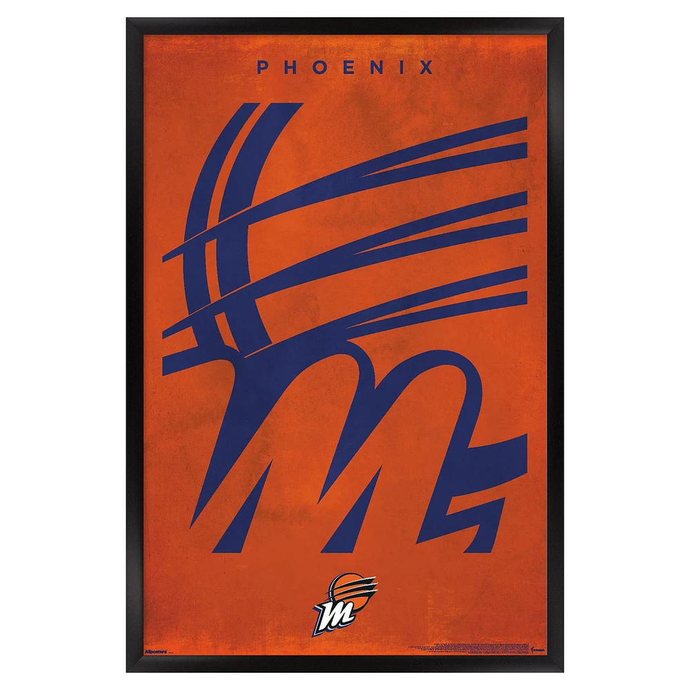 Phoenix Mercury 24" x 36" Framed Poster