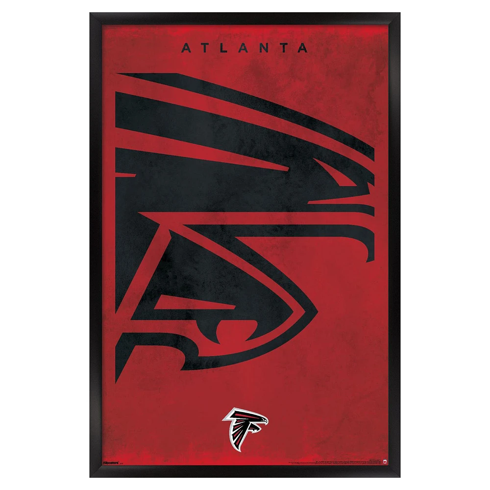 Atlanta Falcons 24" x 36" Framed Poster