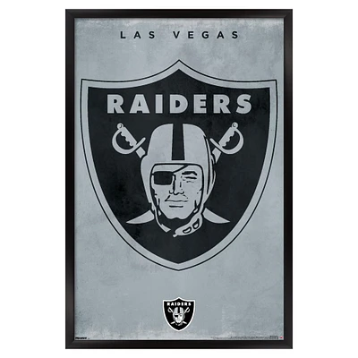 Las Vegas Raiders 24" x 36" Framed Poster