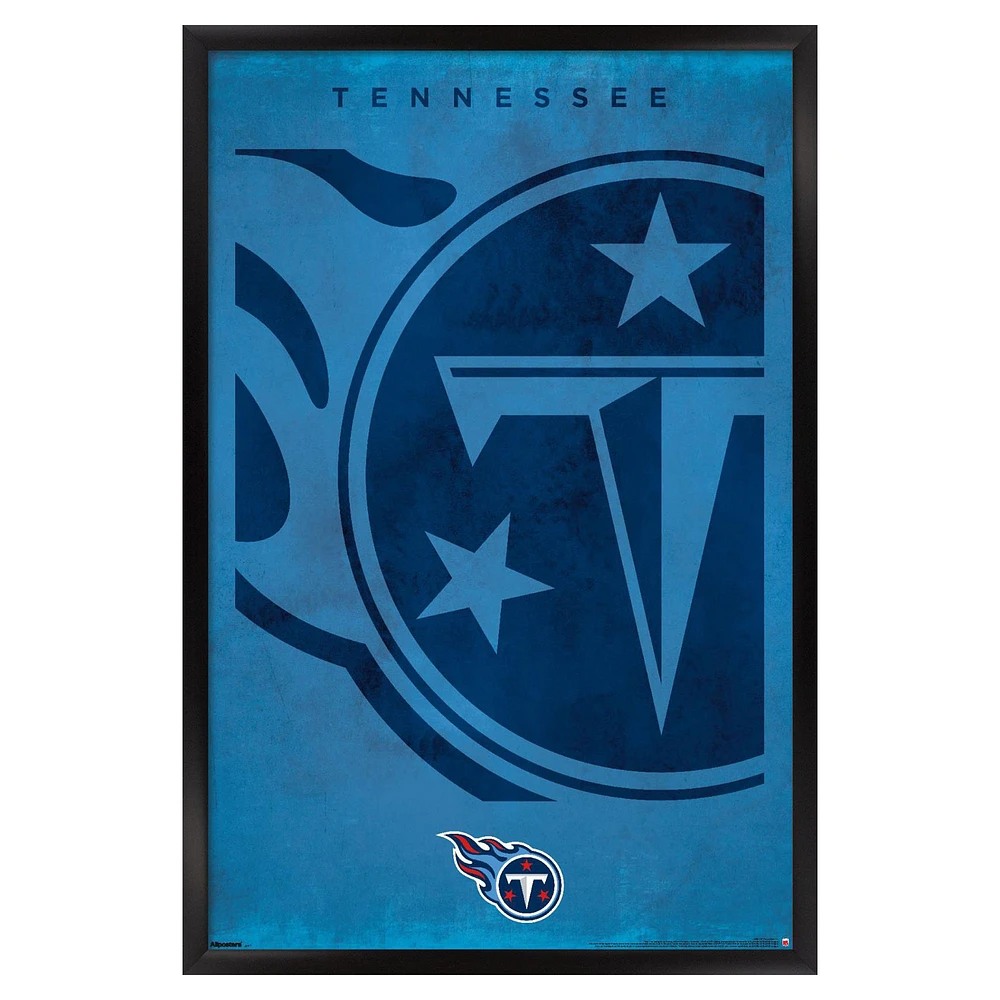 Tennessee Titans 24" x 36" Framed Poster
