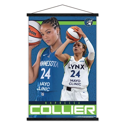 Napheesa Collier Minnesota Lynx 24" x 35" Player Poster with Magnetic Frame