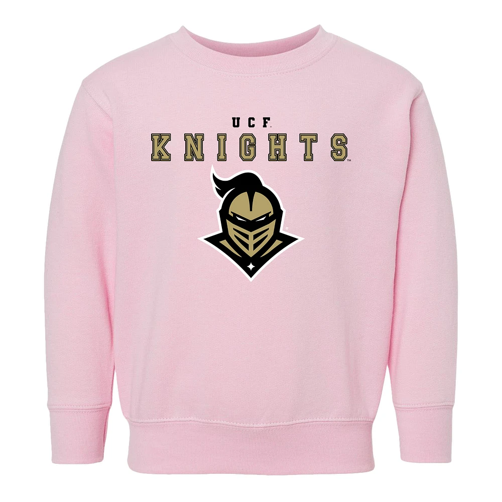 Toddler Chad & Jake Pink UCF Knights Varsity Design Pullover Sweatshirt