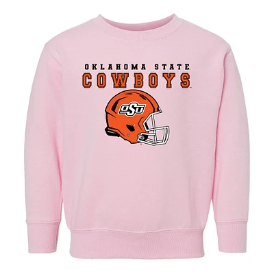Toddler Chad & Jake Pink Oklahoma State Cowboys Varsity Design Pullover Sweatshirt