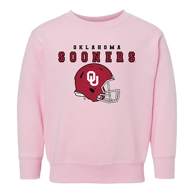 Toddler Chad & Jake Pink Oklahoma Sooners Varsity Design Pullover Sweatshirt