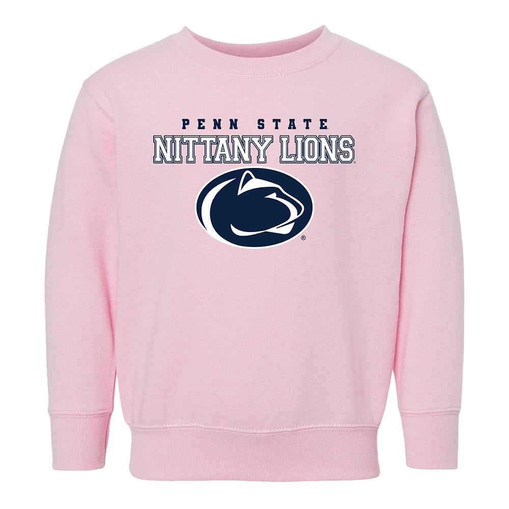 Toddler Chad & Jake Pink Penn State Nittany Lions Varsity Design Pullover Sweatshirt