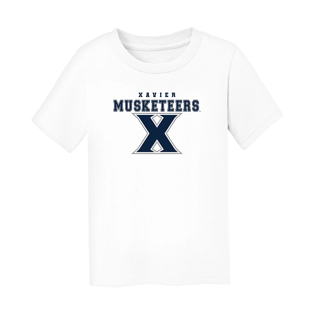 Infant Chad & Jake White Xavier Musketeers Varsity Design T-Shirt