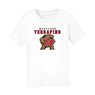 Infant Chad & Jake White Maryland Terrapins Varsity Design T-Shirt