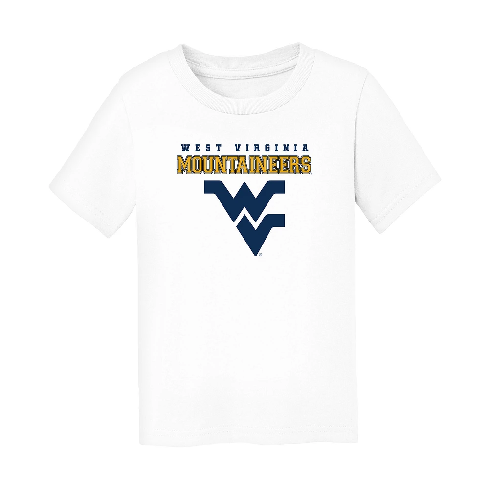 Infant Chad & Jake White West Virginia Mountaineers Varsity Design T-Shirt