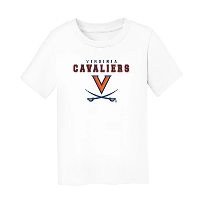 Infant Chad & Jake White Virginia Cavaliers Varsity Design T-Shirt