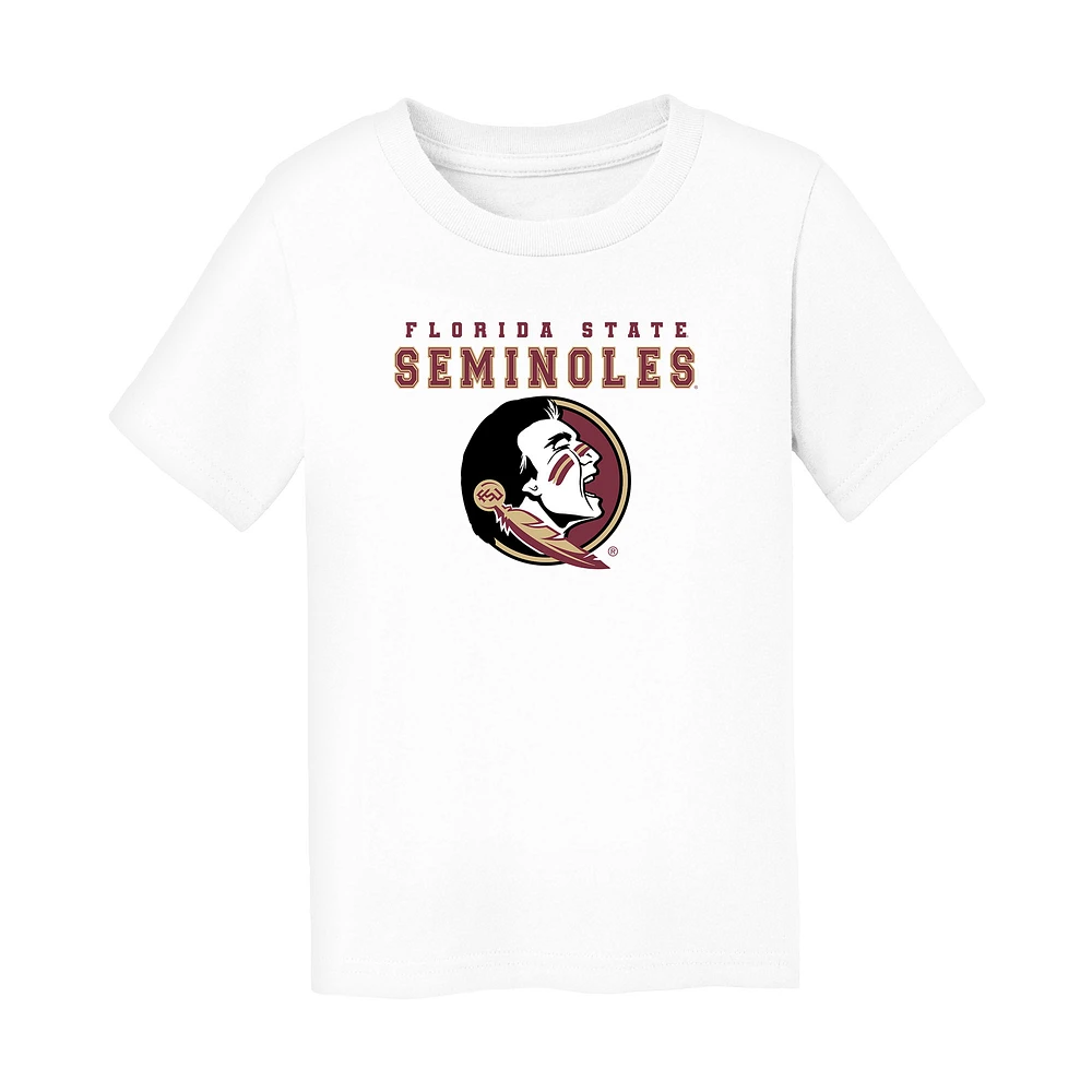 Infant Chad & Jake White Florida State Seminoles Varsity Design T-Shirt