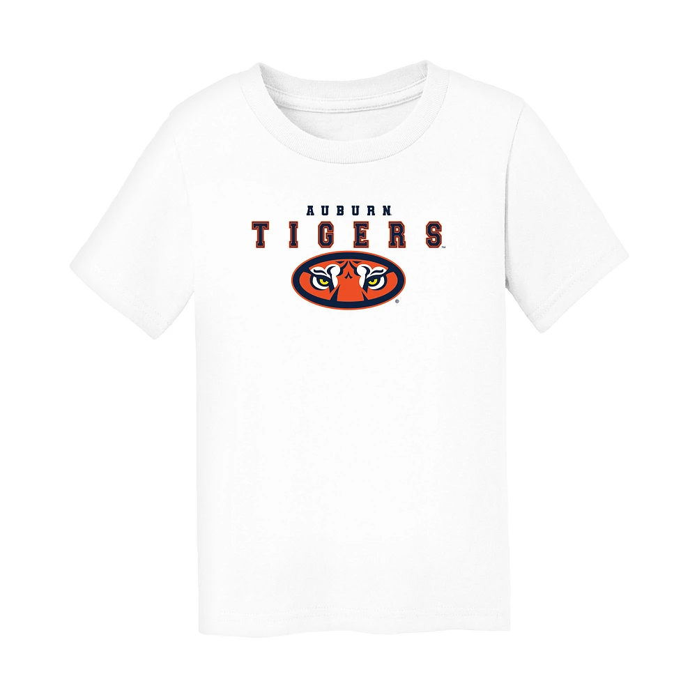 Toddler Chad & Jake White Auburn Tigers Varsity Design T-Shirt
