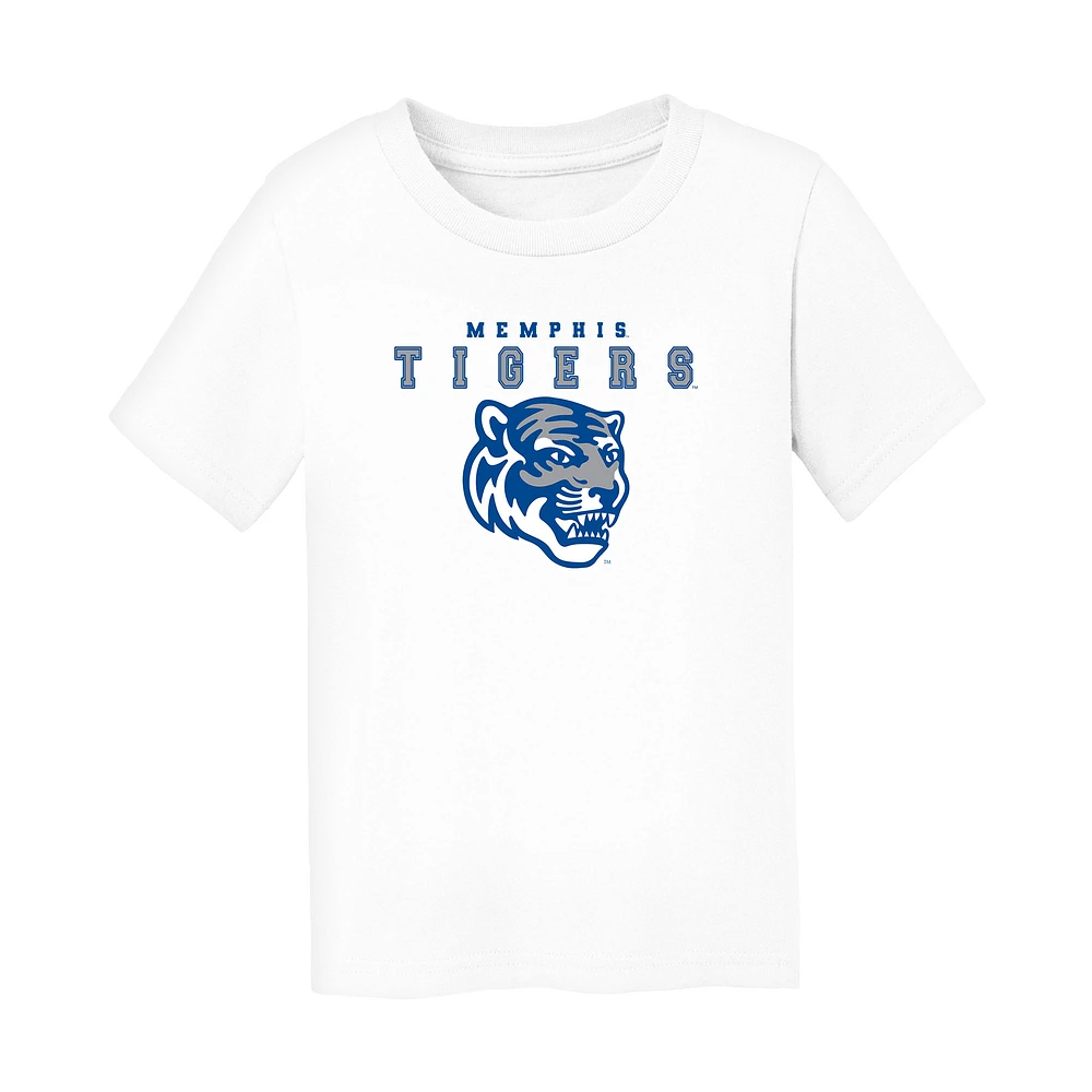 Toddler Chad & Jake White Memphis Tigers Varsity Design T-Shirt