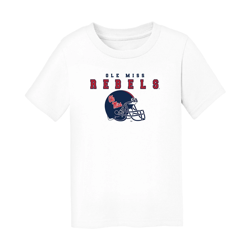 Toddler Chad & Jake White Ole Miss Rebels Varsity Design T-Shirt